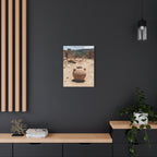 Rustic Terracotta Pot Photo Canvas