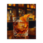Whisky on Ice Wall Art -  Bar & Home Decor - Poster