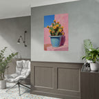 Kaktusrosa Wandbild - Poster 