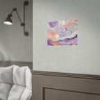 Swirling Pastel Sky Poster