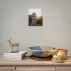 Zonovergoten gelukskat muurdecoratie - Poster 