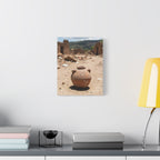 Rustic Terracotta Pot Photo Canvas