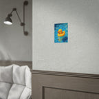 Rubber Duck Poster — Cute Yellow Duckling Wall Art, Nursery & Kids Room Decor