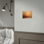 Abstraktes Wandbild „Goldene Wiese“ – Poster 