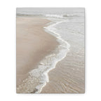Seaside Shoreline Canvas Print - Tranquil Beach Wall Art