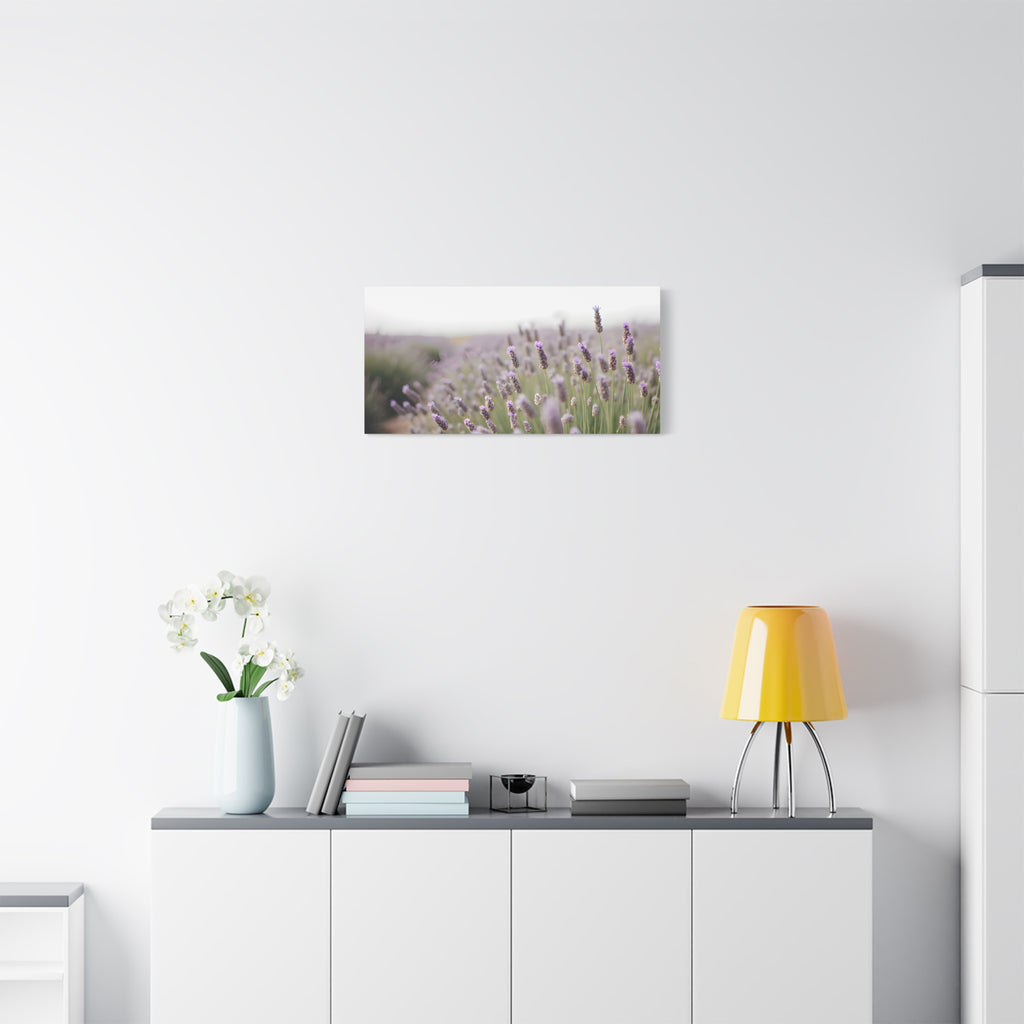 Lavender Field Wall Art – Stretched Canvas