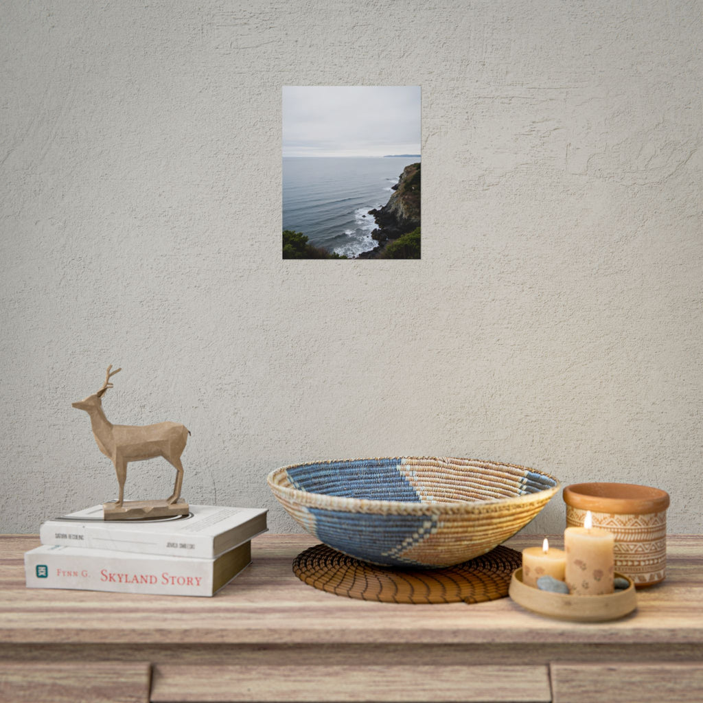 Muurposter met zonsopgang boven de oceaan - Poster 