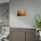 Abstraktes Wandbild „Goldene Wiese“ – Poster 