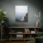 Dawn on the ocean Wall Art on Stretched Canvas
