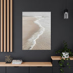 Seaside Shoreline Canvas Print - Tranquil Beach Wall Art