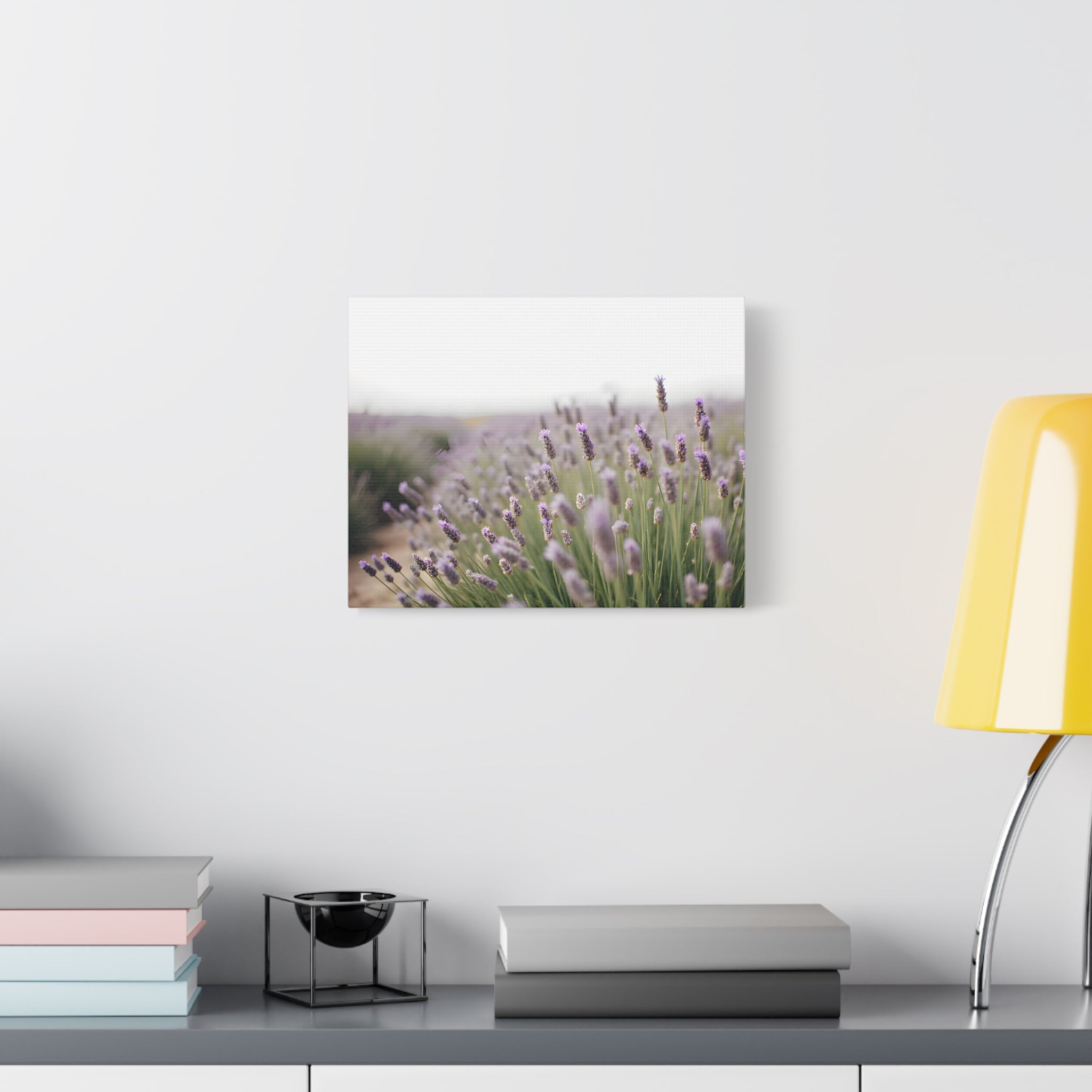 Lavender Field Wall Art – Stretched Canvas