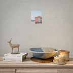 Pink Beach Cottage  Wall Art - Poster