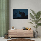 Muurdecoratie met de Nachtwachtkat - Poster 