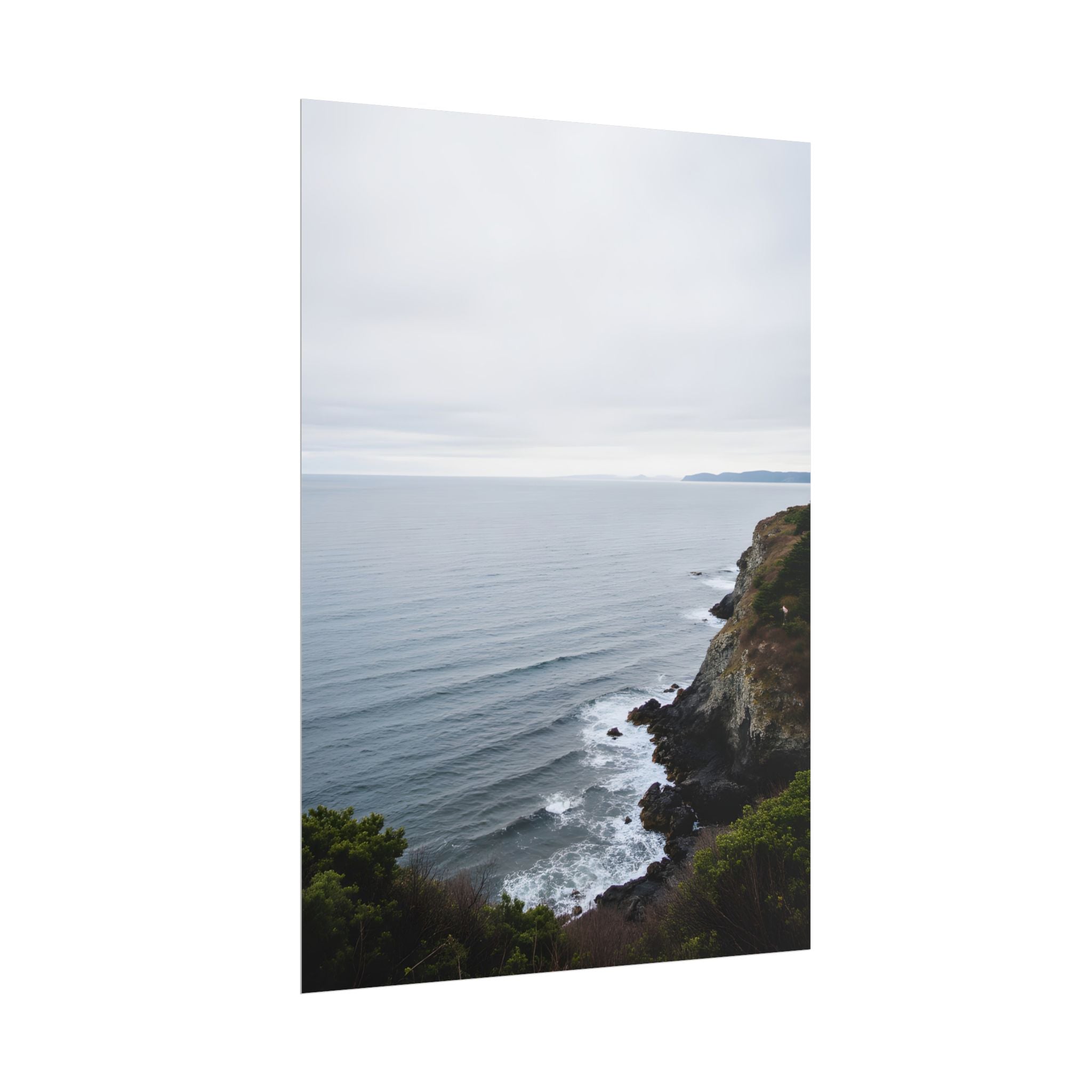 Dawn on the ocean Wall Art Print - Rolled Poster