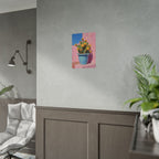 Kaktusrosa Wandbild - Poster 