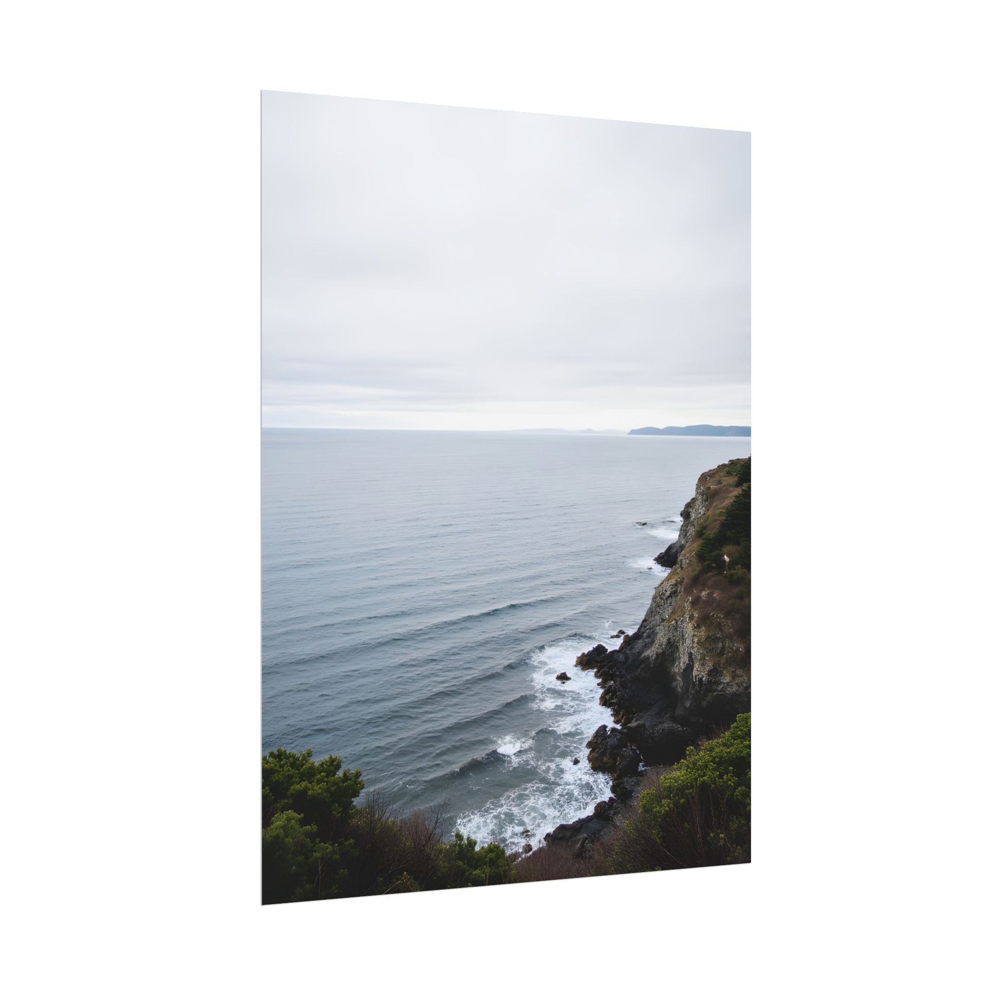 Dawn on the ocean Wall Art Print - Poster