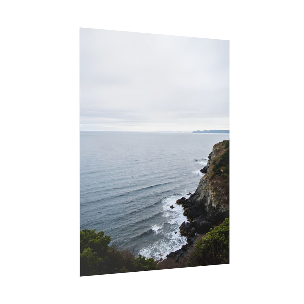 Muurposter met zonsopgang boven de oceaan - Poster 