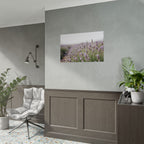 Muurdecoratie met lavendelveld – Poster 