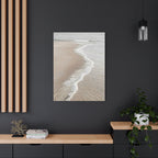 Seaside Shoreline Canvas Print - Tranquil Beach Wall Art