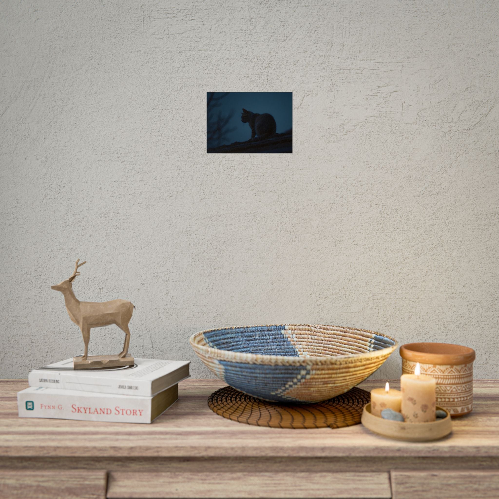 Nightwatch Cat Wall Art - Poster