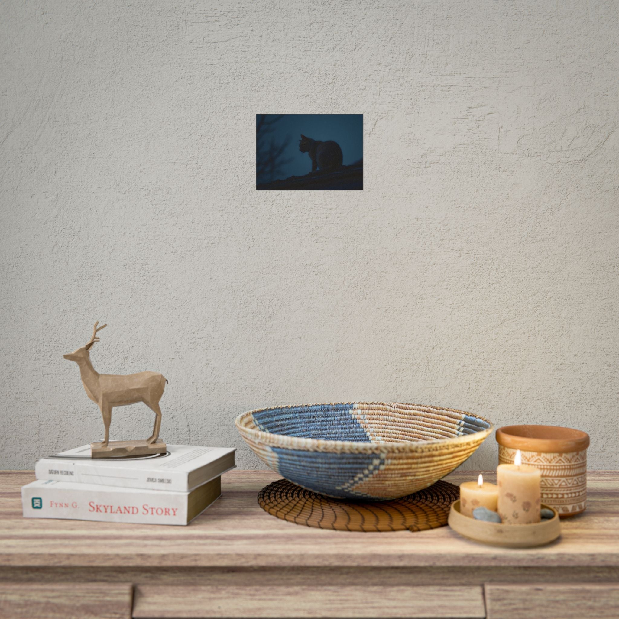 Nightwatch Cat Wall Art - Poster