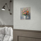 Wandbild „Bunte Rosen im Krug“ – Poster 