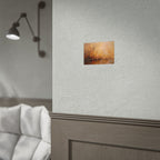 Abstraktes Wandbild „Goldene Wiese“ – Poster 