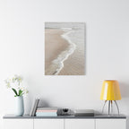 Seaside Shoreline Canvas Print - Tranquil Beach Wall Art