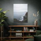 Dawn on the ocean Wall Art on Stretched Canvas