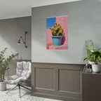 Kaktusrosa Wandbild - Poster 