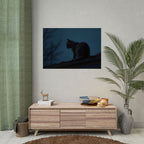 Muurdecoratie met de Nachtwachtkat - Poster 