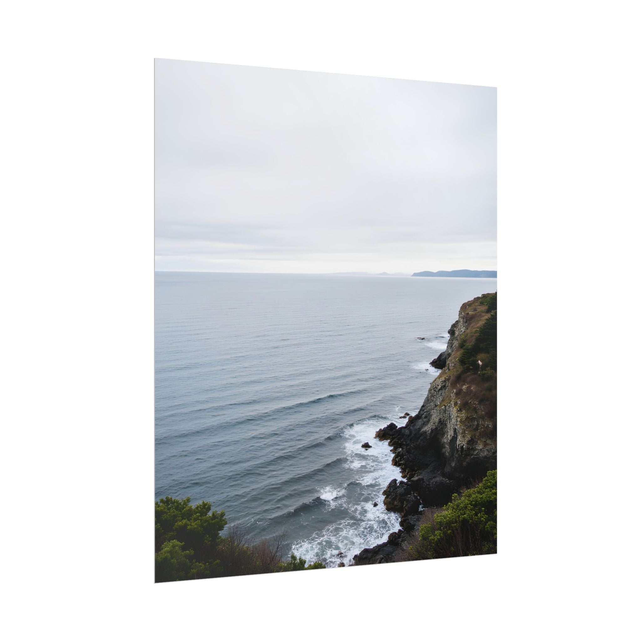 Dawn on the ocean Wall Art Print - Poster