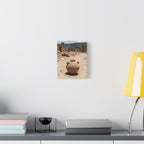 Rustic Terracotta Pot Photo Canvas