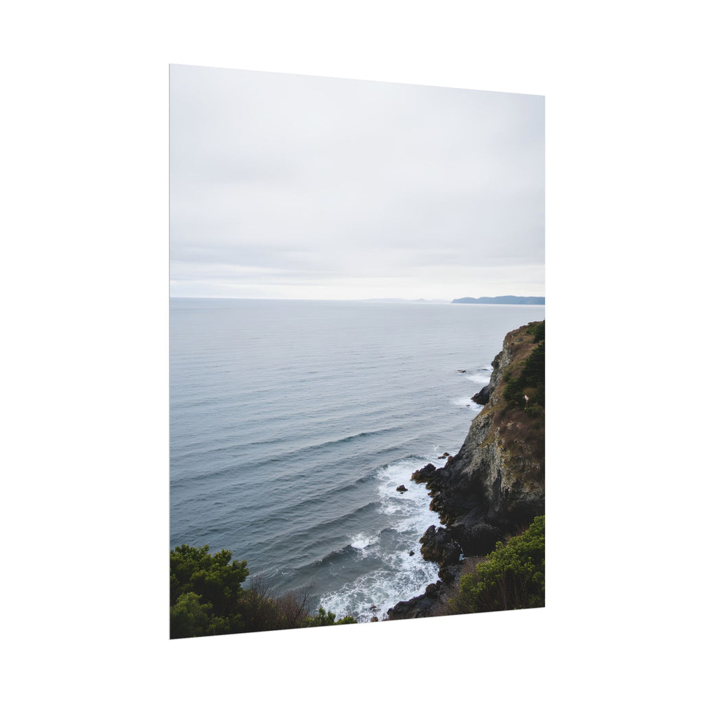 Dawn on the ocean Wall Art Print - Rolled Poster
