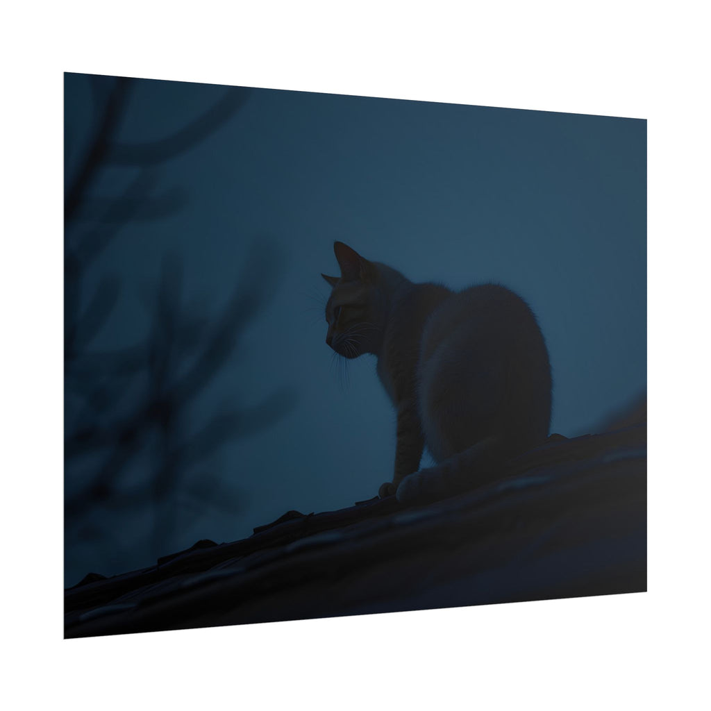 Nightwatch Cat Wall Art - Poster