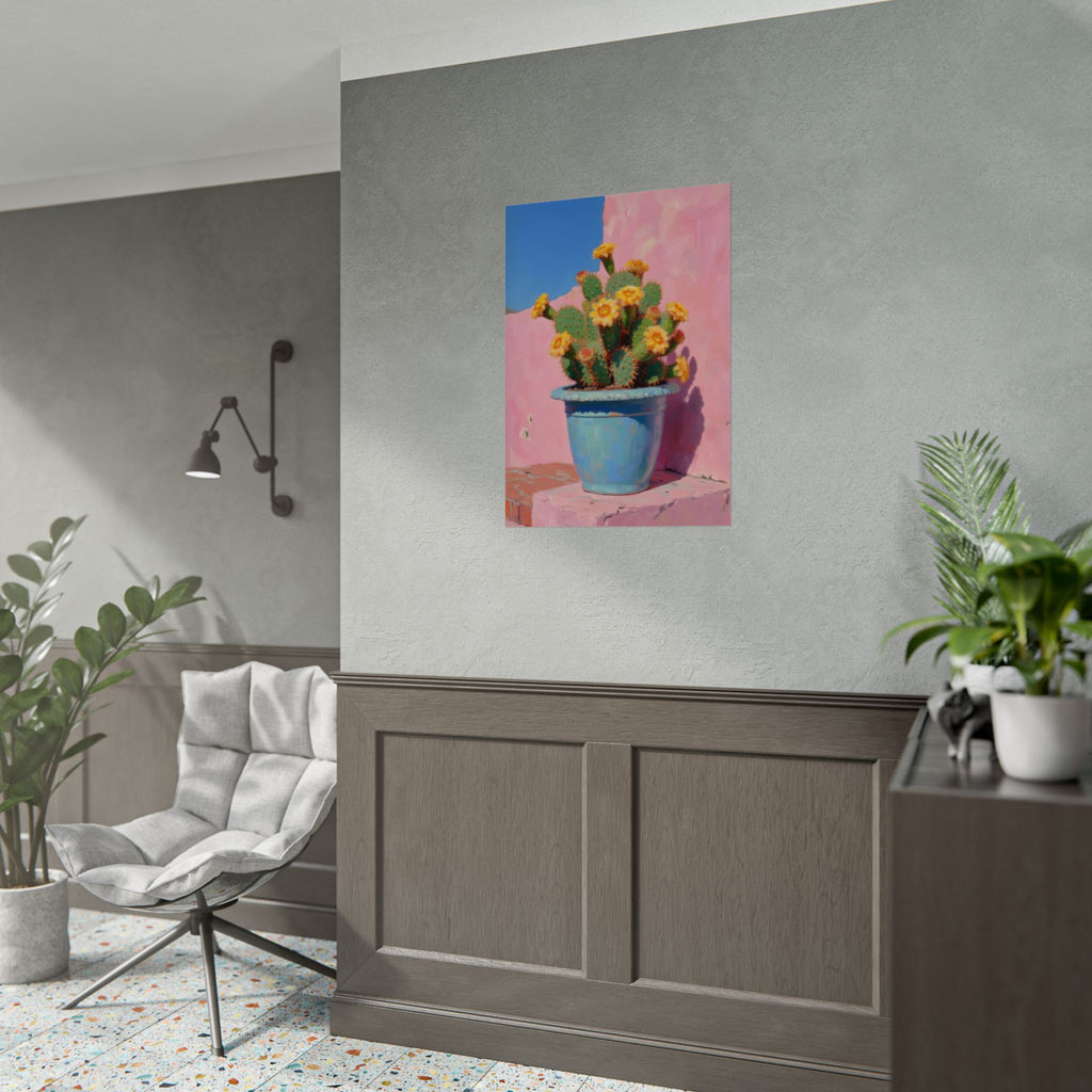 Kaktusrosa Wandbild - Poster 