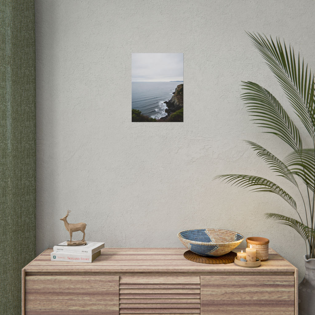 Muurposter met zonsopgang boven de oceaan - Poster 