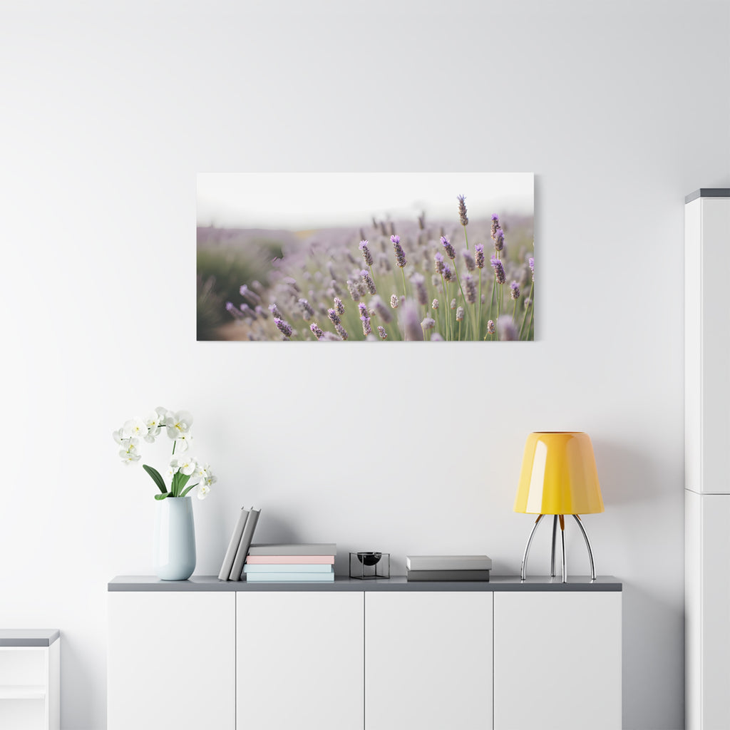 Lavender Field Wall Art – Stretched Canvas