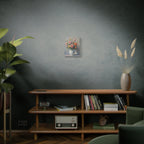 Wandbild „Bunte Rosen im Krug“ – Leinwand 