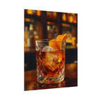 Whisky on Ice Wall Art -  Bar & Home Decor - Poster
