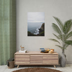 Muurposter met zonsopgang boven de oceaan - Poster 