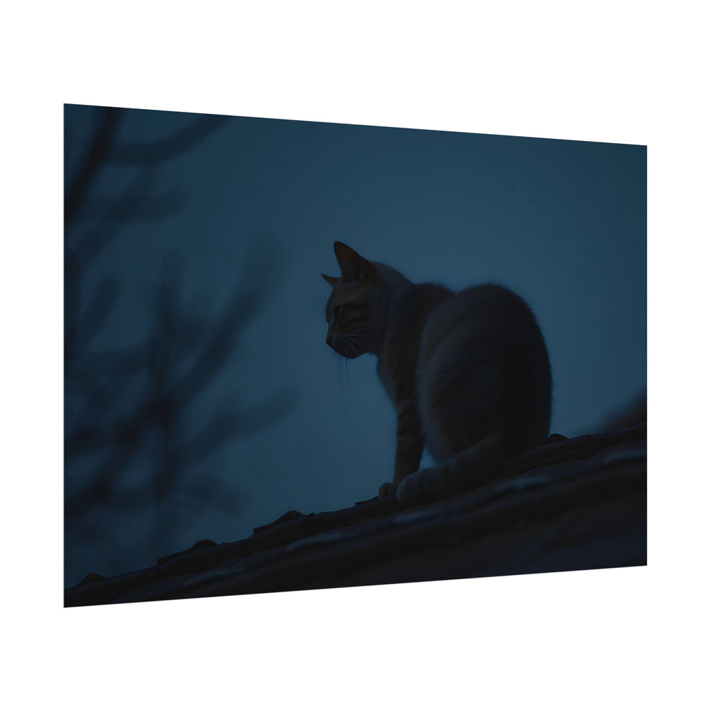 Nightwatch Cat Wall Art - Poster