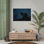 Muurdecoratie met de Nachtwachtkat - Poster 