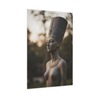 Nefertiti Bronze Statue Wall Art - Egyptian Sculpture Photography - Queen of Egypt - Poster