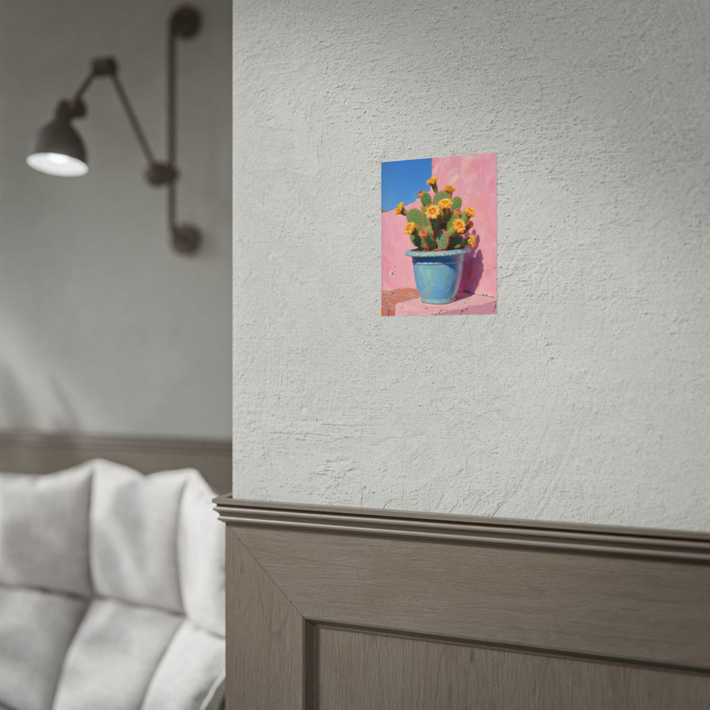 Kaktusrosa Wandbild - Poster 