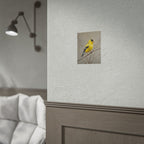 Goudvink Kunst Poster - Gele Zangvogel Print voor Natuurliefhebbers