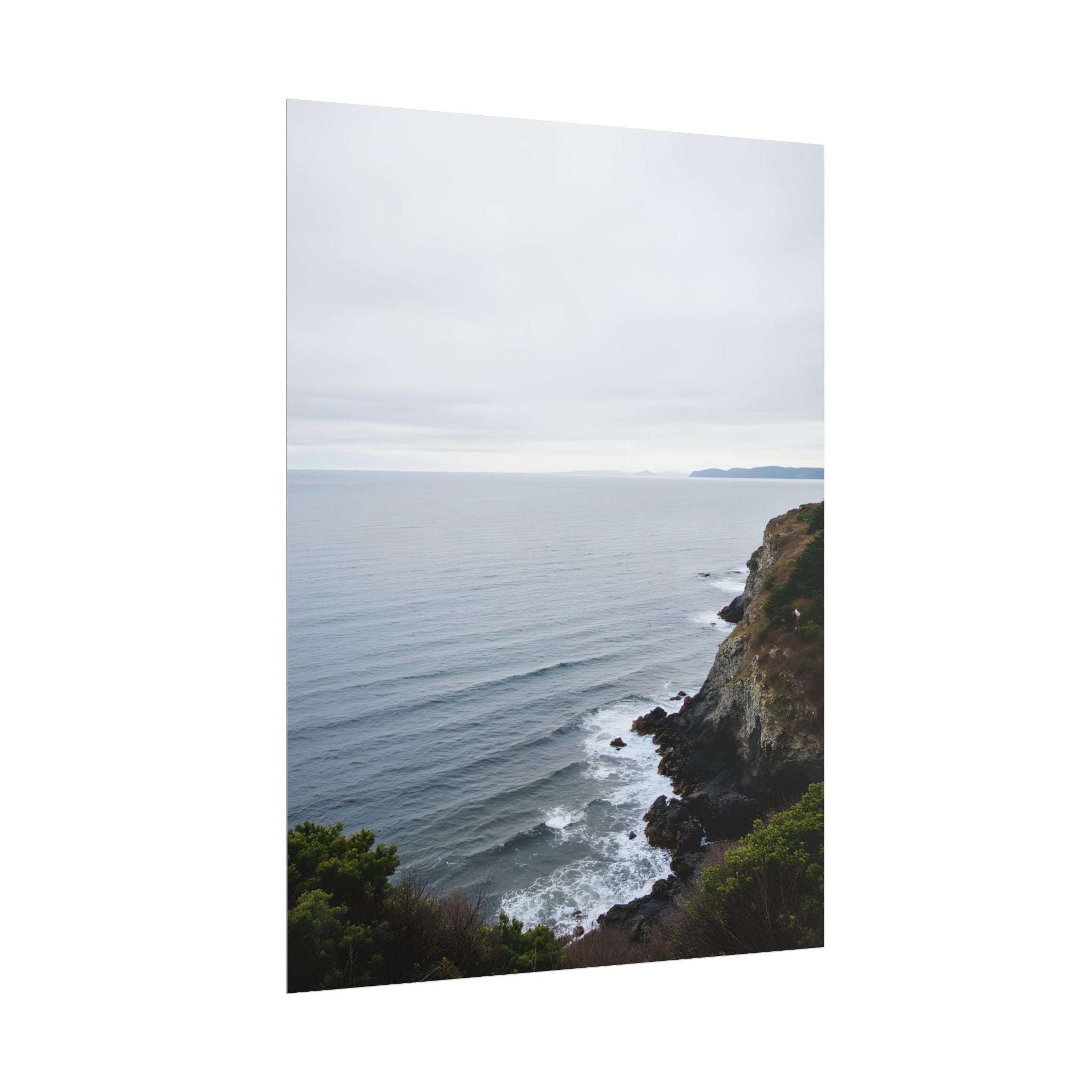 Dawn on the ocean Wall Art Print - Rolled Poster