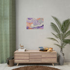 Swirling Pastel Sky Poster