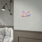 Swirling Pastel Sky Poster