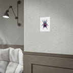 Iriserende kever muurdecoratie – poster 